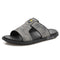 Sandalias de Cuero Piel Suave Antideslizantes para Hombre - Zapatos de Playa
