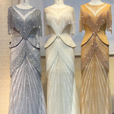 Vestido de Noche Sirena Elegancia Reina para Banquete - Image 13