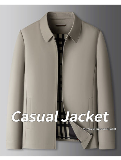 Blazer Casual Ejecutivo Talla Grande para Hombre - Image 11