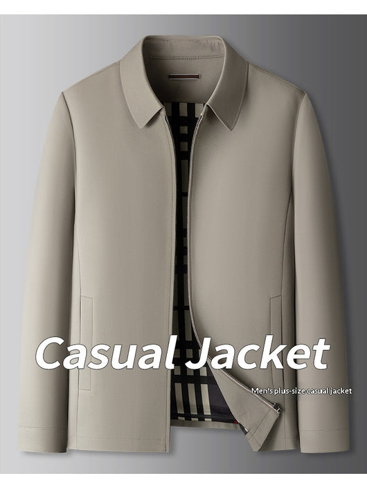 Blazer Casual Ejecutivo Talla Grande para Hombre - Image 11