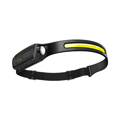 Linterna Frontal LED Recargable USB-C con Sensor de Movimiento - Eco Friendly para Pesca y Running - Image 2