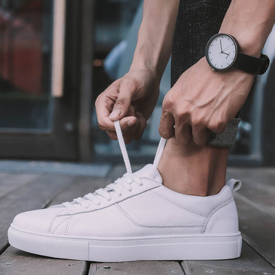 Zapatillas de Cuero Blancas para Hombre Estilo Oversized - Image 21