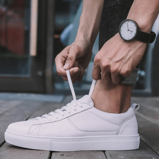 Zapatillas de Cuero Blancas para Hombre Estilo Oversized - Image 21