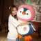 Almohada Grande Pingüino Frutal - Peluche Adorable