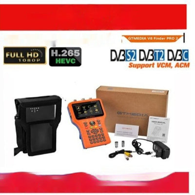 Buscador de Satélite V8 Finder Pro2 - Medidor DVB-S2/S2X/S2ST2/TC
