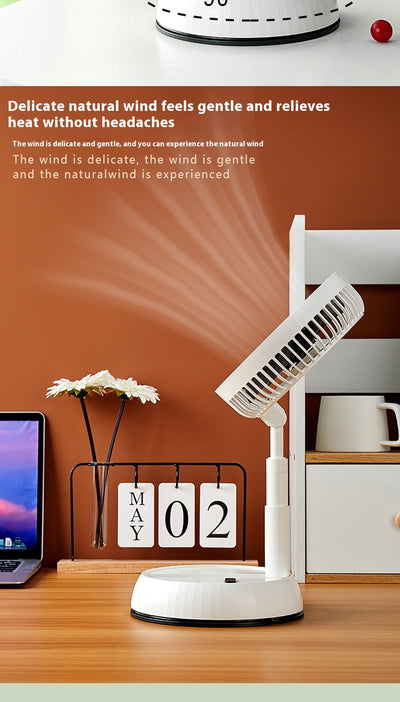 Ventilador de Escritorio Plegable y Portátil con Control Remoto - Image 8