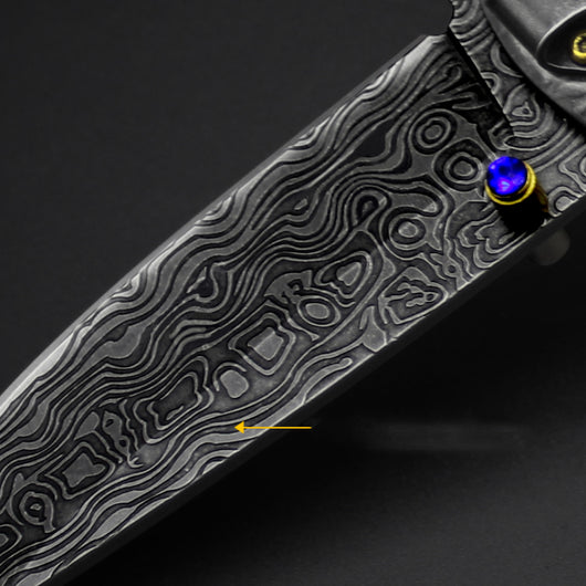 Cuchillo de Supervivencia Plegable de Acero Endurecido para Camping - Image 12