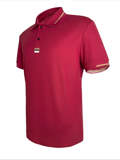 Polo Casual de Manga Corta para Hombre con Cuello Solapa - Image 10