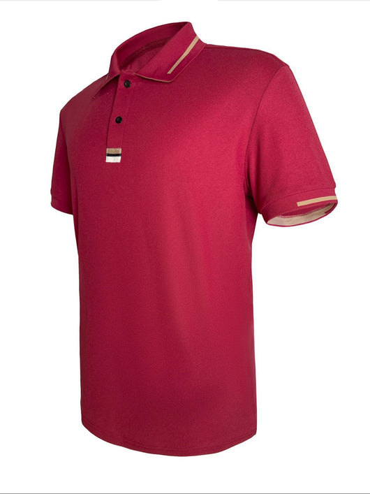 Polo Casual de Manga Corta para Hombre con Cuello Solapa - Image 10