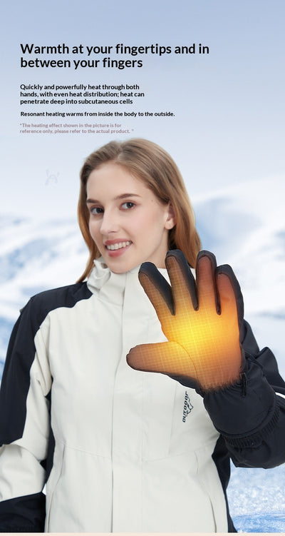 Guantes Térmicos para Ciclismo Eléctrico - Protección contra Frío y Viento - Image 15
