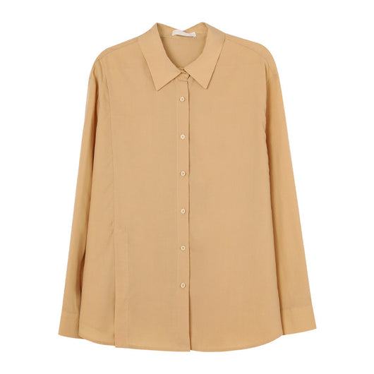 Blusa Clásica con Solapa Estilo Coreano para Mujer - Image 4