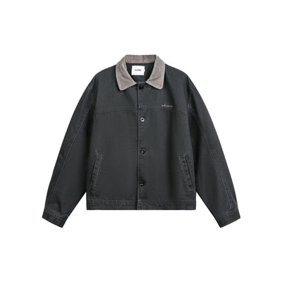 Chaqueta de Trabajo Retro Corta para Hombre - Image 20