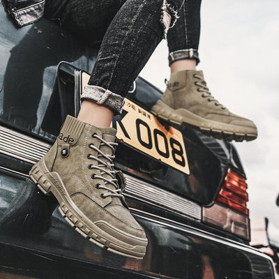 Botas Martin Altas para Hombre - Estilo Urbano y Versátil - Image 9