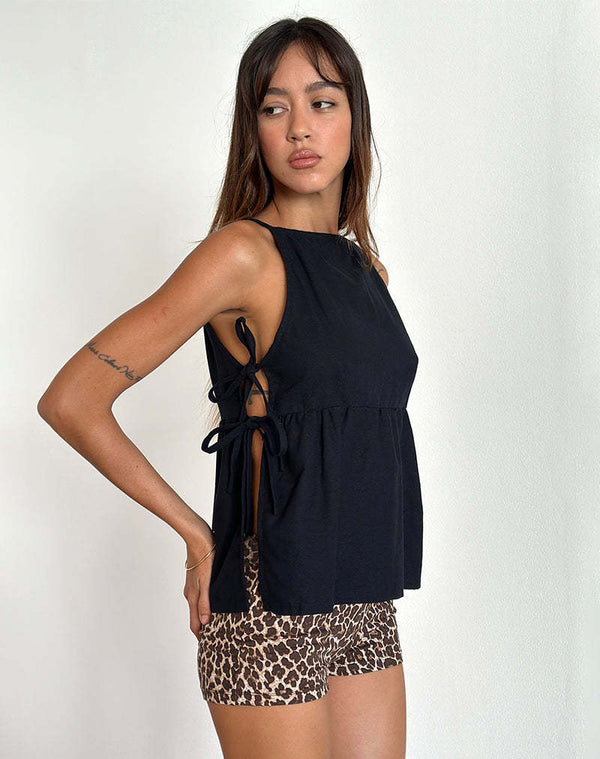 Top a Cuadros Sexy con Tirantes Ajustables - Image 4