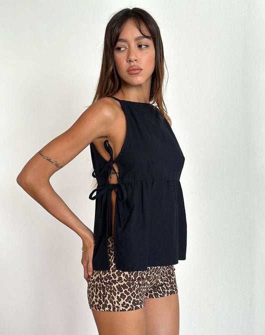 Top a Cuadros Sexy con Tirantes Ajustables - Image 4