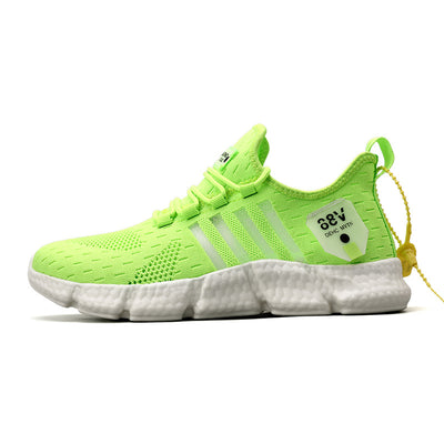 Tenis Casual Running Suela Suave Blanco Tendencia - Image 2