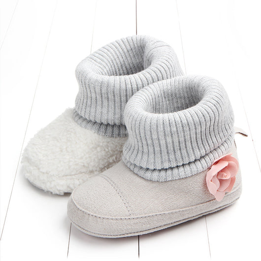 Botitas de Algodón Cálidas para Bebé - Colección Invierno Floret - Image 6