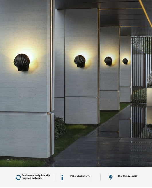 Lámpara LED de Pared Exterior Impermeable para Jardín Diseño Creativo - Image 23