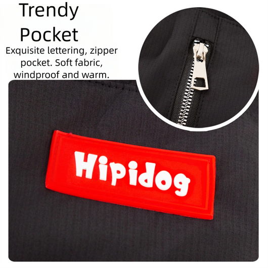 Chaleco Acolchado para Perros Grandes - Ropa de Invierno con Bolsillos - Image 26
