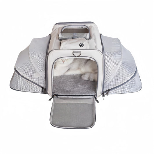 Mochila Transportadora para Mascotas Respirable de Gran Capacidad - Image 6