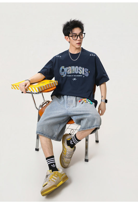 Playera de Algodón con Parche Bordado para Hombre - Image 22