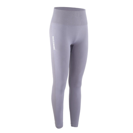 Pantalones Deportivos Ajustados de Cintura Alta con Elástico Transpirable - Image 2