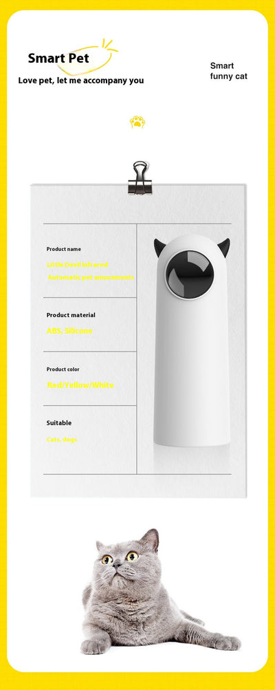 Juguete Interactivo para Gatos con Láser Infrarrojo Automático - Image 13