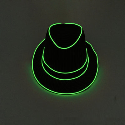 Sombrero Fedora Luminoso Estilo Británico - Image 12