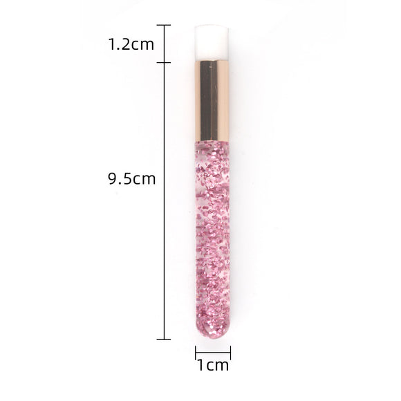 Brocha de Sombras de Ojos Mousse con Lentejuelas