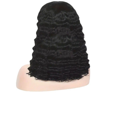 Peluca Bob Ondulada Water Wave con Encaje Frontal - Cabello Humano 100% Doble Densidad - Image 5