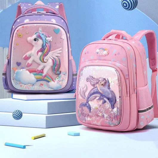 Mochila Infantil de Sirena, Impermeable y Ergonómica - Image 9