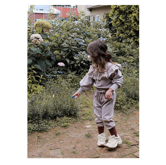 Pantalones de Buzo Niña con Moño Dulce - Image 16