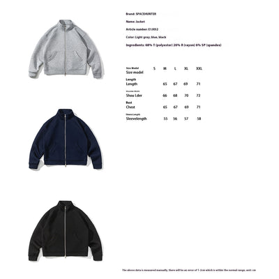 Cardigan Básico Retro para Hombre con Cuello Tipo Polo - Image 9