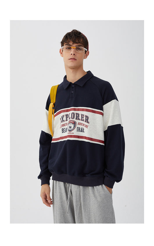 Sudadera Polo Versátil de Cuello Clásico - Image 4