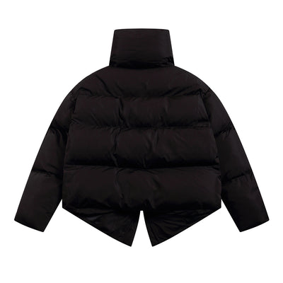Abrigo Cuello Alto de Algodón Pesado Premium - Image 3