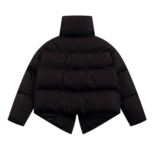 Abrigo Cuello Alto de Algodón Pesado Premium - Image 3