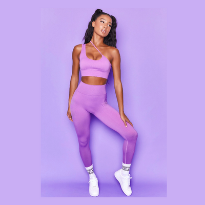 Conjunto de Yoga sin Mangas con Sostén Deportivo de Alta Elasticidad - Image 3