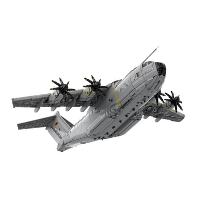 Avión de Pasajeros con Bloques de Construcción Pequeños - Image 4