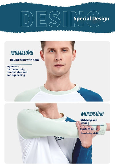 Traje de Baño Protección Solar para Hombre - Manga Larga Deportivo - Image 15