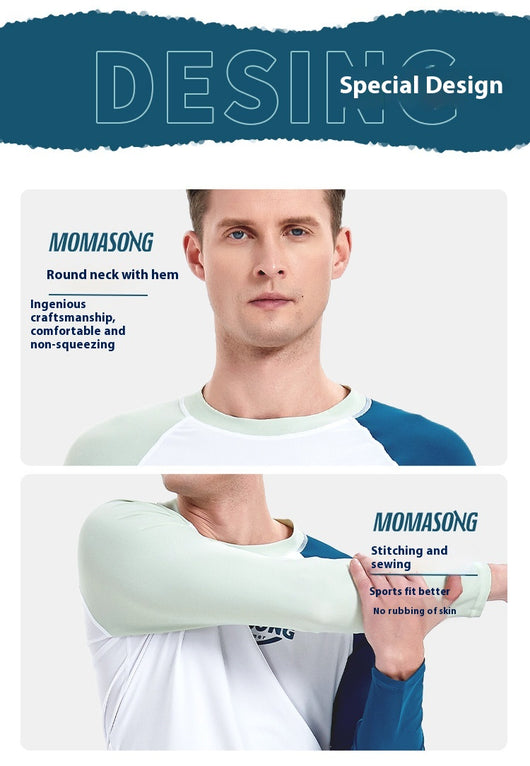 Traje de Baño Protección Solar para Hombre - Manga Larga Deportivo - Image 15