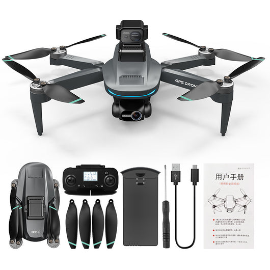 Dron Plegable 4K con Estabilización Anti-vibración y Cámara HD