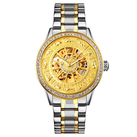 Reloj Mecánico Automático de Cuero para Hombre - Elegancia Empresarial - Image 17