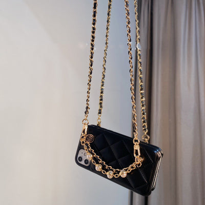 Funda para Celular con Cadena de Perlas Xiangfeng - Diseño Elegante y Funcional - Image 6