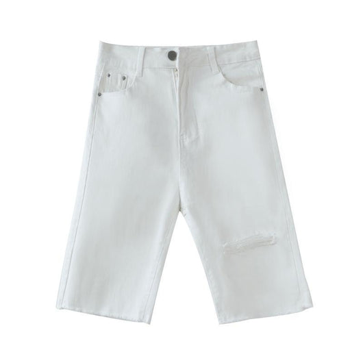 Pantalones Skinny Rotos de Talle Alto - Image 7