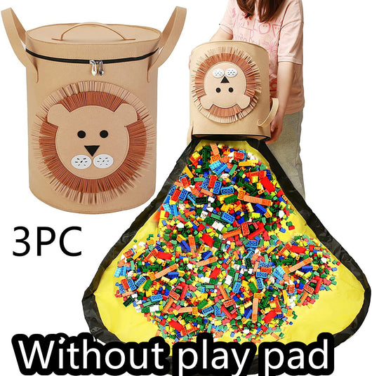 Bolsa de Almacenamiento 2 en 1 con Tapete de Juego y Cordón - Image 24