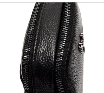 Bolso Bandolera de Cuero Multicapa para Celular y Documentos - Image 19