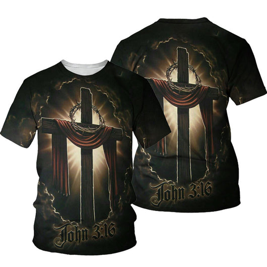 Playera Estilo Urbano con Impresión 3D - Manga Corta para Hombre - Image 10