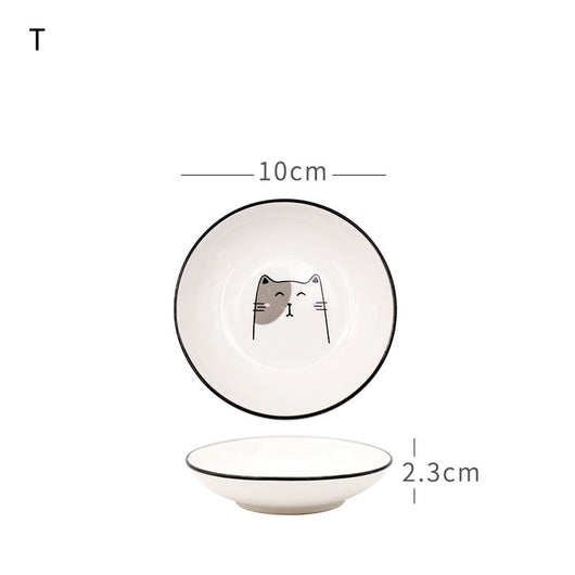 Juego de Vajilla Nórdica: Platos y Boles de Cerámica Minimalista - Image 21