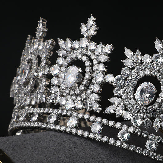 Corona Nupcial de Lujo Zircón para Novia - Image 14