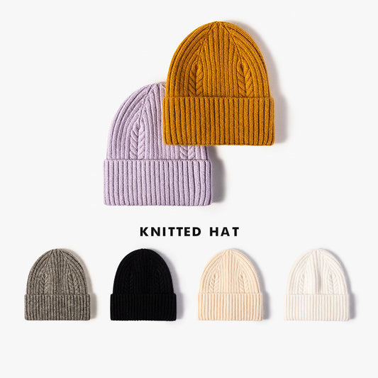 Gorro de Lana Tejido con Patrón Hemp - Calidez y Estilo en Cada Uso
